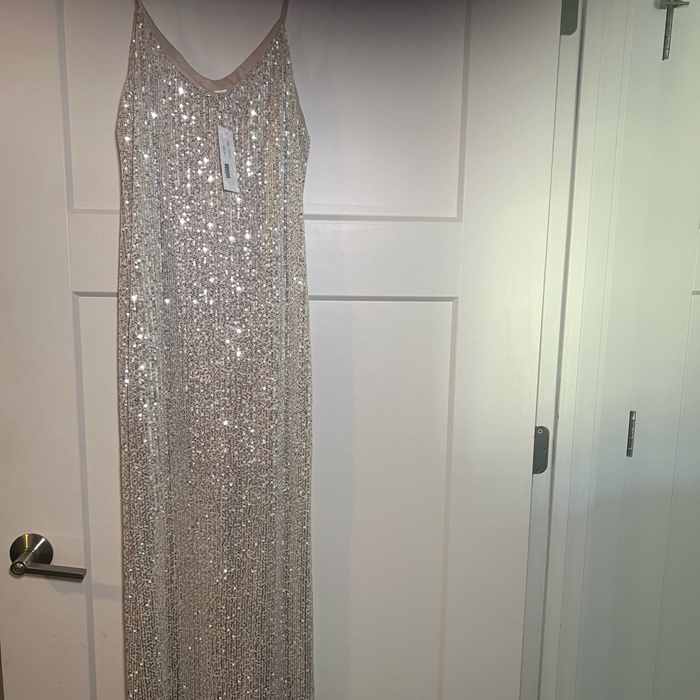 Bucket List sequin dress in size L